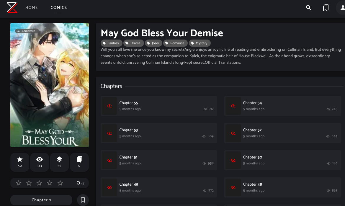 May God Bless Your Demise Manhwa